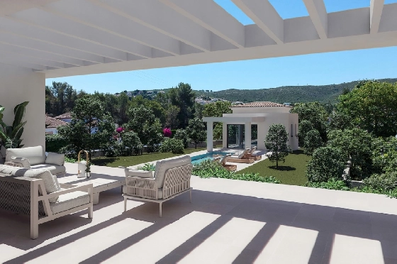 Villa in Javea zu verkaufen, Zona de estar 420 m², Baujahr 2023, Klimaanlage, Terreno 1741 m², 4 Schlafzimmer, 4 Badezimmer, Pool, ref.: BI-JA.H-122-2