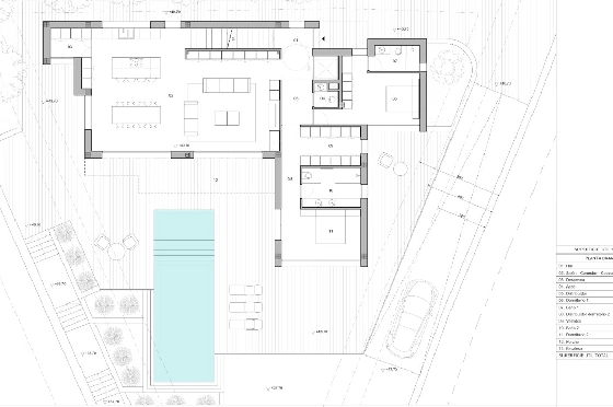 Villa in Moraira(Pla del Mar) zu verkaufen, Zona de estar 340 m², Baujahr 2023, Klimaanlage, Terreno 1070 m², 4 Schlafzimmer, 4 Badezimmer, Pool, ref.: BI-MT.H-787-16