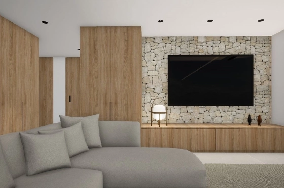 Villa in Moraira(Pla del Mar) zu verkaufen, Zona de estar 340 m², Baujahr 2023, Klimaanlage, Terreno 1070 m², 4 Schlafzimmer, 4 Badezimmer, Pool, ref.: BI-MT.H-787-6