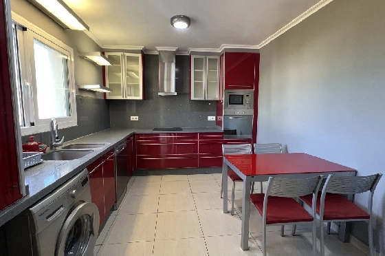 Reihenhaus in Denia zu vermieten, Zona de estar 130 m², Zustand gepflegt, + KLIMA, Klimaanlage, Terreno 160 m², 4 Schlafzimmer, 3 Badezimmer, Pool, ref.: D-0223-34