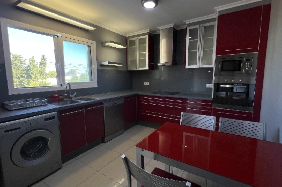 Reihenhaus in Denia zu vermieten, Zona de estar 130 m², Zustand gepflegt, + KLIMA, Klimaanlage, Terreno 160 m², 4 Schlafzimmer, 3 Badezimmer, Pool, ref.: D-0223-35