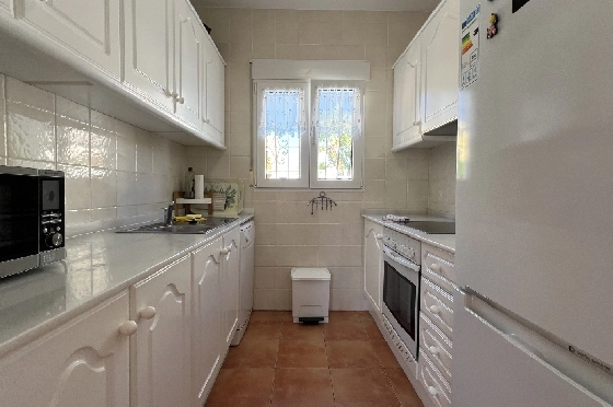 Villa in Els Poblets zur Ferienvermietung, Zona de estar 125 m², Baujahr 2003, + KLIMA, Klimaanlage, Terreno 400 m², 2 Schlafzimmer, 2 Badezimmer, Pool, ref.: T-1123-10