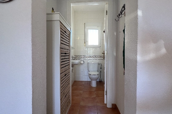 Villa in Els Poblets zur Ferienvermietung, Zona de estar 125 m², Baujahr 2003, + KLIMA, Klimaanlage, Terreno 400 m², 2 Schlafzimmer, 2 Badezimmer, Pool, ref.: T-1123-11