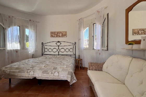 Villa in Els Poblets zur Ferienvermietung, Zona de estar 125 m², Baujahr 2003, + KLIMA, Klimaanlage, Terreno 400 m², 2 Schlafzimmer, 2 Badezimmer, Pool, ref.: T-1123-18