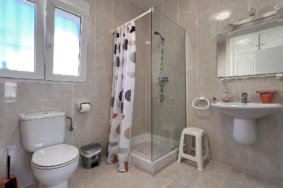 Villa in Els Poblets zur Ferienvermietung, Zona de estar 125 m², Baujahr 2003, + KLIMA, Klimaanlage, Terreno 400 m², 2 Schlafzimmer, 2 Badezimmer, Pool, ref.: T-1123-20