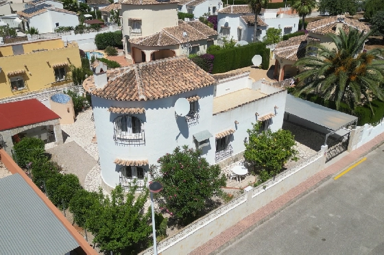 Villa in Els Poblets zur Ferienvermietung, Zona de estar 125 m², Baujahr 2003, + KLIMA, Klimaanlage, Terreno 400 m², 2 Schlafzimmer, 2 Badezimmer, Pool, ref.: T-1123-30