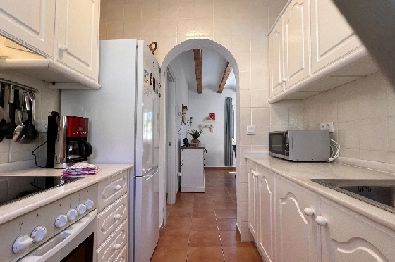 Villa in Els Poblets zur Ferienvermietung, Zona de estar 125 m², Baujahr 2003, + KLIMA, Klimaanlage, Terreno 400 m², 2 Schlafzimmer, 2 Badezimmer, Pool, ref.: T-1123-9