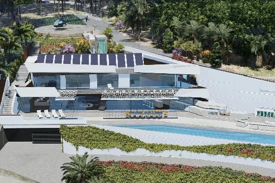 Villa in Javea zu verkaufen, Zona de estar 1400 m², Klimaanlage, Terreno 2500 m², 6 Schlafzimmer, 8 Badezimmer, Pool, ref.: BS-83383771-1