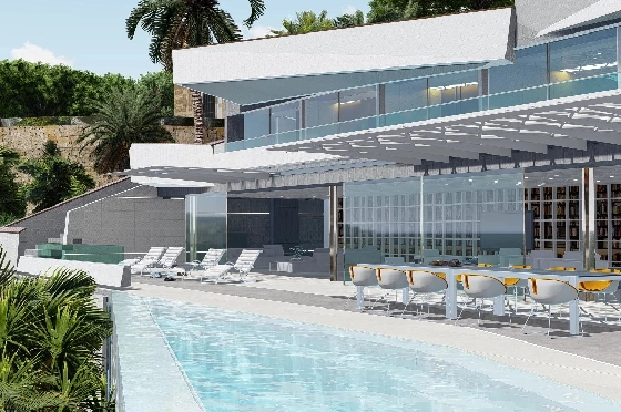 Villa in Javea zu verkaufen, Zona de estar 1400 m², Klimaanlage, Terreno 2500 m², 6 Schlafzimmer, 8 Badezimmer, Pool, ref.: BS-83383771-3
