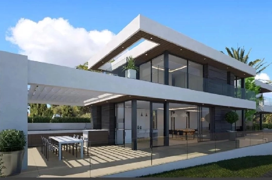 Villa in Javea zu verkaufen, Zona de estar 554 m², Klimaanlage, 5 Schlafzimmer, 5 Badezimmer, Pool, ref.: BS-83402070-1