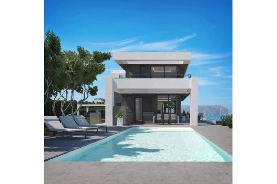 Villa in Javea zu verkaufen, Zona de estar 554 m², Klimaanlage, 5 Schlafzimmer, 5 Badezimmer, Pool, ref.: BS-83402070-4
