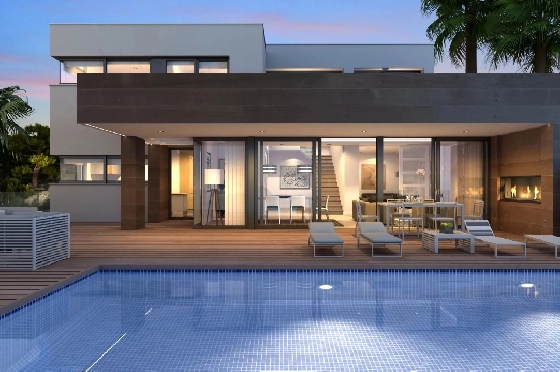 Villa in Cumbre del Sol zu verkaufen, Zona de estar 459 m², Terreno 932 m², 3 Schlafzimmer, 4 Badezimmer, Pool, ref.: BS-83710400-2