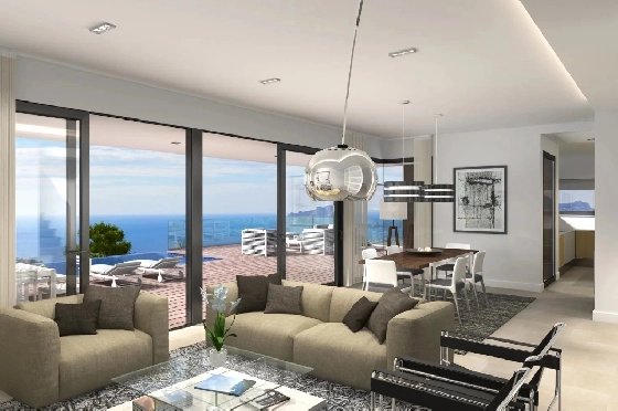 Villa in Cumbre del Sol zu verkaufen, Zona de estar 459 m², Terreno 932 m², 3 Schlafzimmer, 4 Badezimmer, Pool, ref.: BS-83710400-4