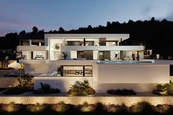 Villa in Cumbre del Sol zu verkaufen, Zona de estar 830 m², Terreno 1877 m², 1 Schlafzimmer, 5 Badezimmer, Pool, ref.: BS-83710403-2
