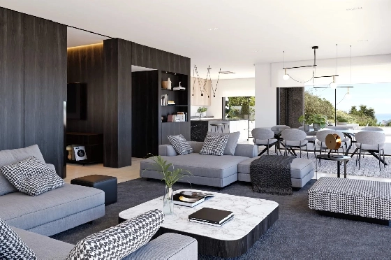 Villa in Cumbre del Sol zu verkaufen, Zona de estar 830 m², Terreno 1877 m², 1 Schlafzimmer, 5 Badezimmer, Pool, ref.: BS-83710403-6