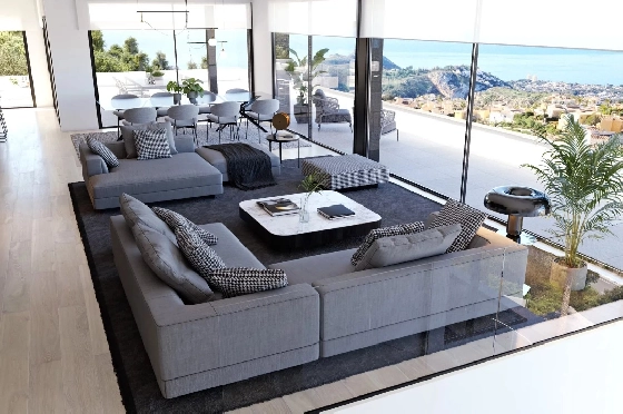 Villa in Cumbre del Sol zu verkaufen, Zona de estar 830 m², Terreno 1877 m², 1 Schlafzimmer, 5 Badezimmer, Pool, ref.: BS-83710403-7