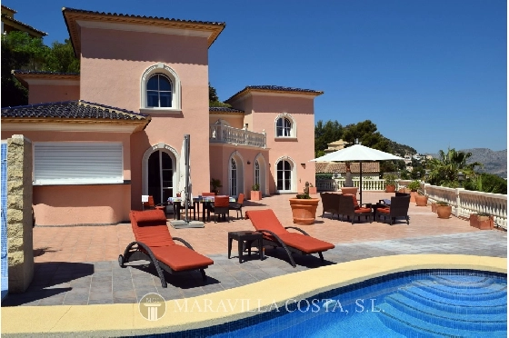 Villa in Pedreguer zu verkaufen, Zona de estar 425 m², Baujahr 2006, + Fussbodenheizung, Klimaanlage, Terreno 1382 m², 5 Schlafzimmer, 4 Badezimmer, Pool, ref.: MV-2376-2