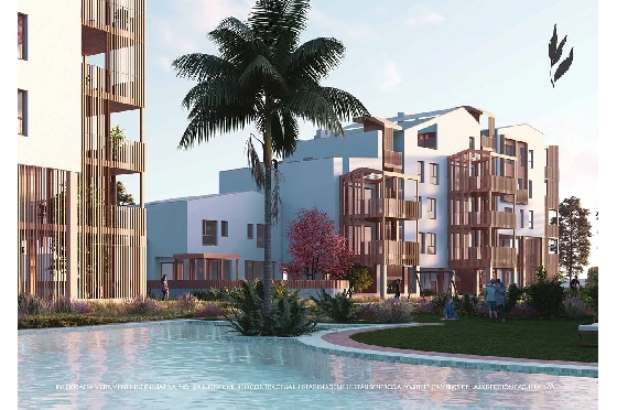Penthouse Apartment in El Vergel zu verkaufen, Zona de estar 153 m², Zustand Erstbezug, Klimaanlage, 3 Schlafzimmer, 2 Badezimmer, Pool, ref.: HA-VGN-110-A05-1