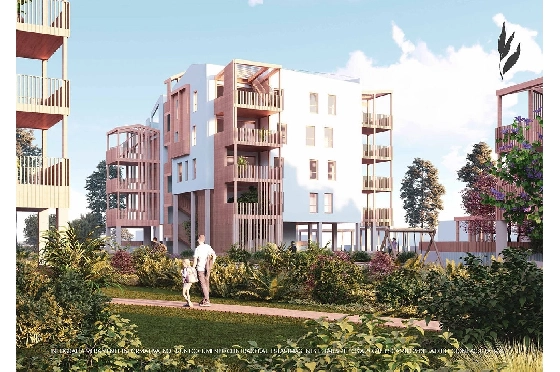Penthouse Apartment in El Vergel zu verkaufen, Zona de estar 153 m², Zustand Erstbezug, Klimaanlage, 3 Schlafzimmer, 2 Badezimmer, Pool, ref.: HA-VGN-110-A05-2
