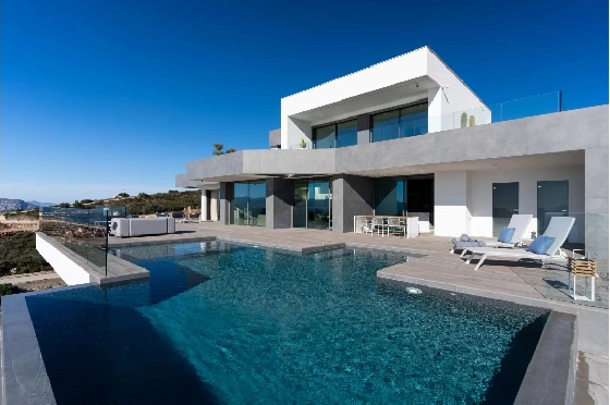 Villa in Cumbre del Sol zu verkaufen, Zona de estar 542 m², Terreno 1168 m², 4 Schlafzimmer, 6 Badezimmer, Pool, ref.: BS-84135249-1