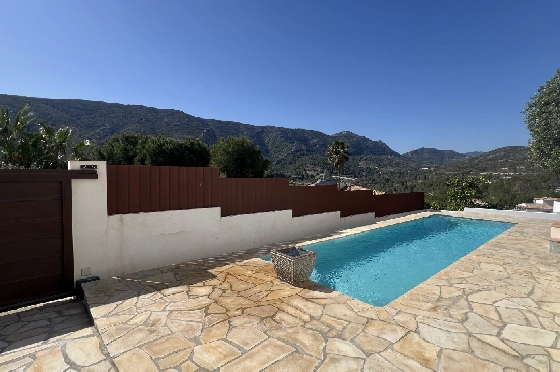 Villa in Pedreguer zu verkaufen, Zona de estar 137 m², Baujahr 2015, Zustand gepflegt, + Ofen, Klimaanlage, Terreno 403 m², 2 Schlafzimmer, 2 Badezimmer, Pool, ref.: RG-0124-3