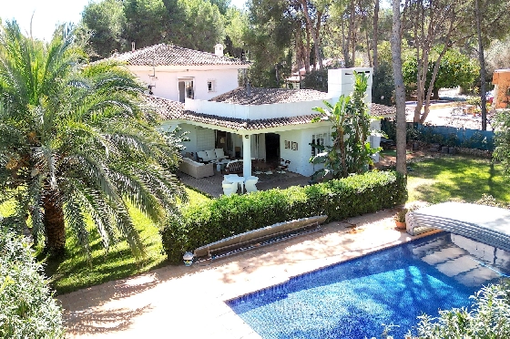 Villa in Denia(Las Rotas) zu verkaufen, Zona de estar 280 m², Baujahr 1989, Zustand gepflegt, + Zentralheizung, Terreno 1150 m², 5 Schlafzimmer, 4 Badezimmer, Pool, ref.: SC-T0424-1