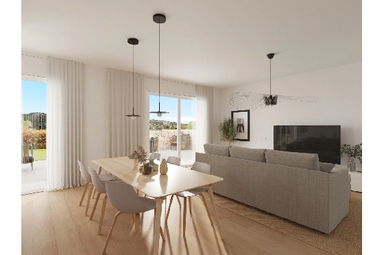 Villa in Finestrat(Balcon de Finestrat) zu verkaufen, Zona de estar 157 m², Terreno 489 m², 4 Schlafzimmer, 3 Badezimmer, Pool, ref.: TW-BREEZE-75-4