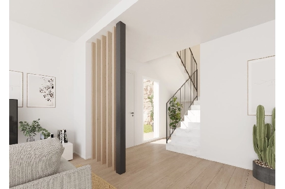 Villa in Finestrat(Balcon de Finestrat) zu verkaufen, Zona de estar 157 m², Terreno 489 m², 4 Schlafzimmer, 3 Badezimmer, Pool, ref.: TW-BREEZE-75-6
