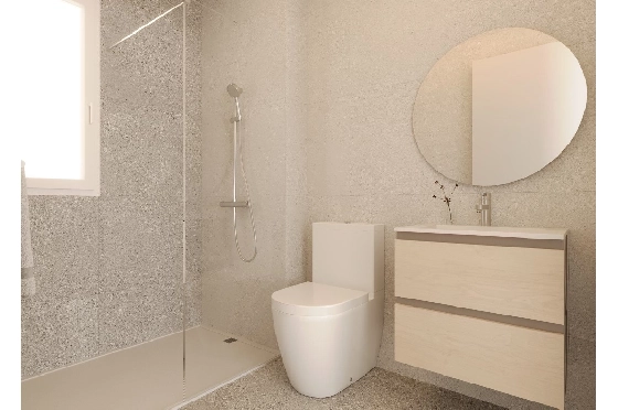 Villa in Finestrat(Balcon de Finestrat) zu verkaufen, Zona de estar 157 m², Terreno 489 m², 4 Schlafzimmer, 3 Badezimmer, Pool, ref.: TW-BREEZE-75-9