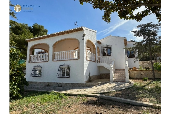 Villa in Javea zu verkaufen, Zona de estar 176 m², Baujahr 1980, Klimaanlage, Terreno 1606 m², 3 Schlafzimmer, 3 Badezimmer, Pool, ref.: MV-M-2510-4