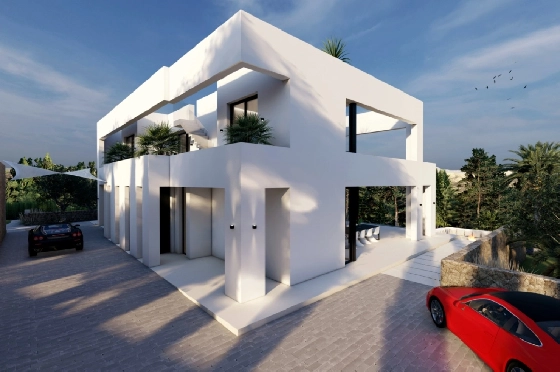 Villa in Benissa(La Fustera) zu verkaufen, Zona de estar 615 m², Baujahr 2023, Klimaanlage, Terreno 1347 m², 4 Schlafzimmer, 3 Badezimmer, Pool, ref.: BI-BE.H-902-12