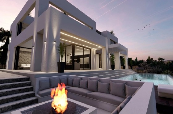Villa in Benissa(La Fustera) zu verkaufen, Zona de estar 615 m², Baujahr 2023, Klimaanlage, Terreno 1347 m², 4 Schlafzimmer, 3 Badezimmer, Pool, ref.: BI-BE.H-902-18