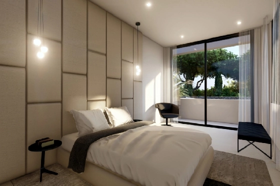 Villa in Benissa(La Fustera) zu verkaufen, Zona de estar 615 m², Baujahr 2023, Klimaanlage, Terreno 1347 m², 4 Schlafzimmer, 3 Badezimmer, Pool, ref.: BI-BE.H-902-6
