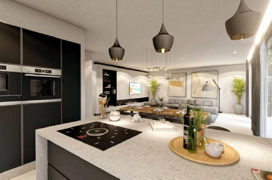 Villa in Altea zu verkaufen, Zona de estar 540 m², Baujahr 2024, Klimaanlage, Terreno 1270 m², 4 Schlafzimmer, 4 Badezimmer, Pool, ref.: BI-AL.H-031-10
