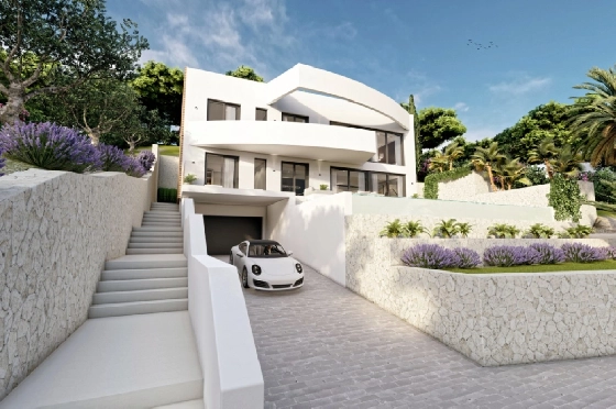 Villa in Altea zu verkaufen, Zona de estar 540 m², Baujahr 2024, Klimaanlage, Terreno 1270 m², 4 Schlafzimmer, 4 Badezimmer, Pool, ref.: BI-AL.H-031-16
