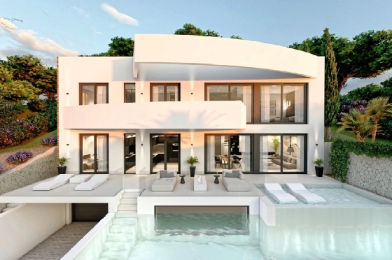 Villa in Altea zu verkaufen, Zona de estar 540 m², Baujahr 2024, Klimaanlage, Terreno 1270 m², 4 Schlafzimmer, 4 Badezimmer, Pool, ref.: BI-AL.H-031-18