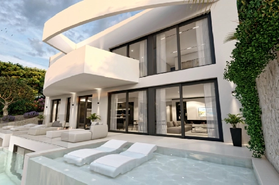 Villa in Altea zu verkaufen, Zona de estar 540 m², Baujahr 2024, Klimaanlage, Terreno 1270 m², 4 Schlafzimmer, 4 Badezimmer, Pool, ref.: BI-AL.H-031-21