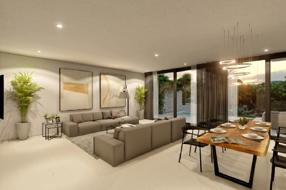 Villa in Altea zu verkaufen, Zona de estar 540 m², Baujahr 2024, Klimaanlage, Terreno 1270 m², 4 Schlafzimmer, 4 Badezimmer, Pool, ref.: BI-AL.H-031-7