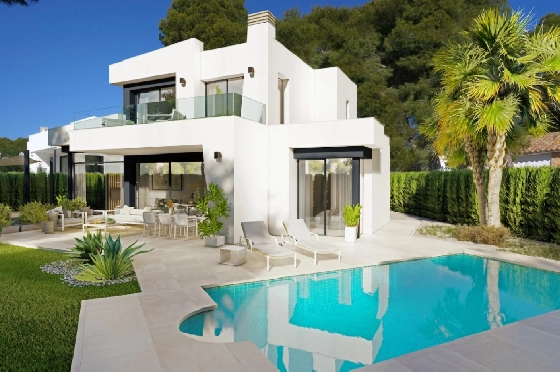 Villa in Benissa(La Fustera) zu verkaufen, Zona de estar 284 m², Klimaanlage, Terreno 725 m², 3 Schlafzimmer, 3 Badezimmer, Pool, ref.: BI-BE.H-903-1
