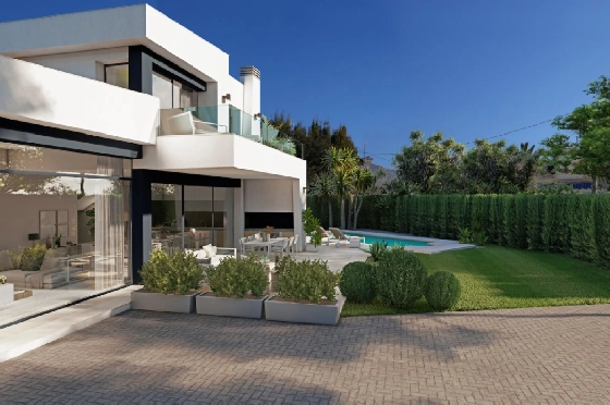 Villa in Benissa(La Fustera) zu verkaufen, Zona de estar 284 m², Klimaanlage, Terreno 725 m², 3 Schlafzimmer, 3 Badezimmer, Pool, ref.: BI-BE.H-903-4