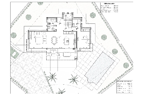Villa in Benissa(La Fustera) zu verkaufen, Zona de estar 284 m², Klimaanlage, Terreno 725 m², 3 Schlafzimmer, 3 Badezimmer, Pool, ref.: BI-BE.H-903-6