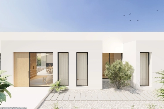 Villa in Denia zu verkaufen, Zona de estar 176 m², Baujahr 2023, Klimaanlage, Terreno 1514 m², 3 Schlafzimmer, 3 Badezimmer, Pool, ref.: BI-DE.H-008-13