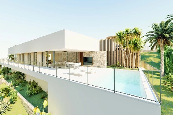 Villa in Denia zu verkaufen, Zona de estar 176 m², Baujahr 2023, Klimaanlage, Terreno 1514 m², 3 Schlafzimmer, 3 Badezimmer, Pool, ref.: BI-DE.H-008-15
