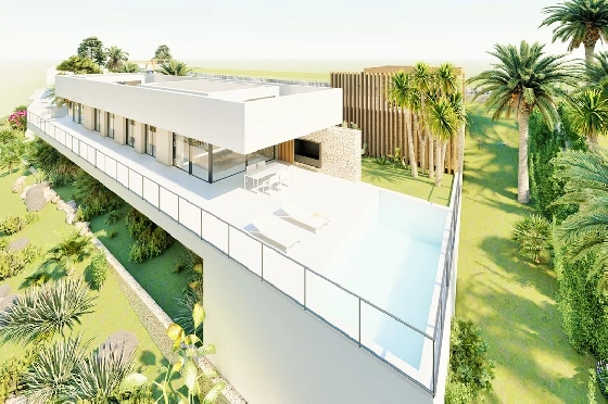 Villa in Denia zu verkaufen, Zona de estar 176 m², Baujahr 2023, Klimaanlage, Terreno 1514 m², 3 Schlafzimmer, 3 Badezimmer, Pool, ref.: BI-DE.H-008-16