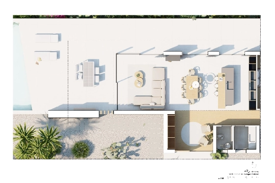 Villa in Denia zu verkaufen, Zona de estar 176 m², Baujahr 2023, Klimaanlage, Terreno 1514 m², 3 Schlafzimmer, 3 Badezimmer, Pool, ref.: BI-DE.H-008-23