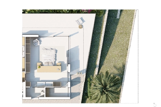 Villa in Denia zu verkaufen, Zona de estar 176 m², Baujahr 2023, Klimaanlage, Terreno 1514 m², 3 Schlafzimmer, 3 Badezimmer, Pool, ref.: BI-DE.H-008-25