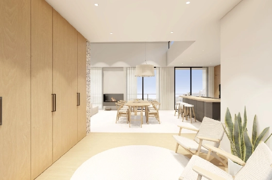 Villa in Denia zu verkaufen, Zona de estar 176 m², Baujahr 2023, Klimaanlage, Terreno 1514 m², 3 Schlafzimmer, 3 Badezimmer, Pool, ref.: BI-DE.H-008-7