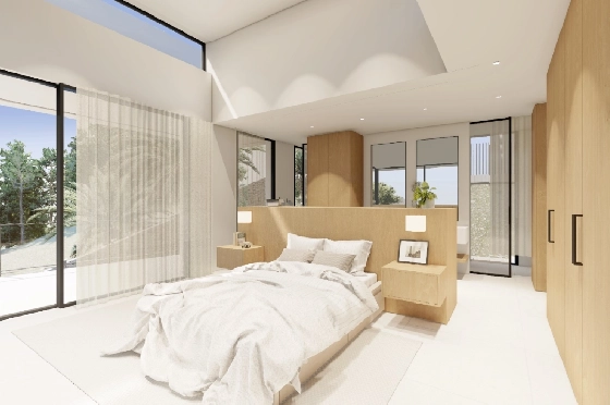 Villa in Denia zu verkaufen, Zona de estar 176 m², Baujahr 2023, Klimaanlage, Terreno 1514 m², 3 Schlafzimmer, 3 Badezimmer, Pool, ref.: BI-DE.H-008-9