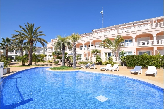 Apartment in Benissa(La Fustera) zu verkaufen, Zona de estar 81 m², Baujahr 2007, + KLIMA, Klimaanlage, 1 Schlafzimmer, 1 Badezimmer, Pool, ref.: BI-BE.A-016-1