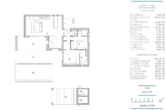 Villa in Moraira zu verkaufen, Zona de estar 190 m², Klimaanlage, Terreno 800 m², 4 Schlafzimmer, 4 Badezimmer, Pool, ref.: BI-MT.H-792-11